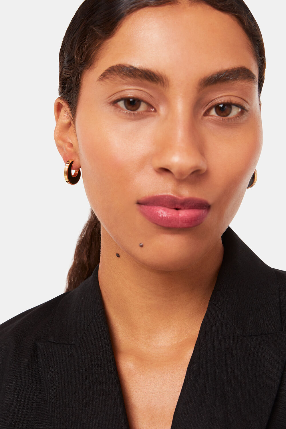 Double Enamel Earring