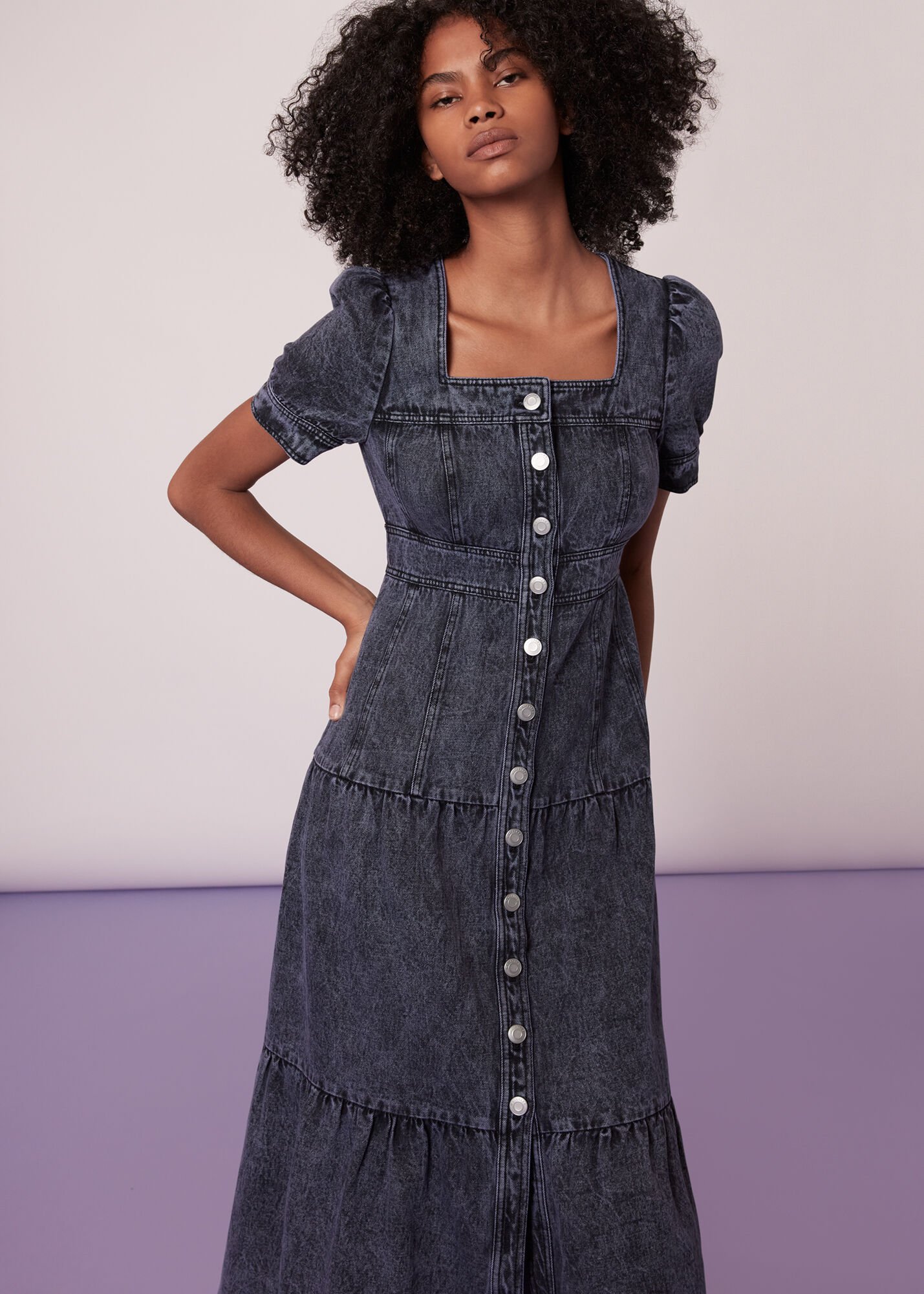 Whistles denim dress sales