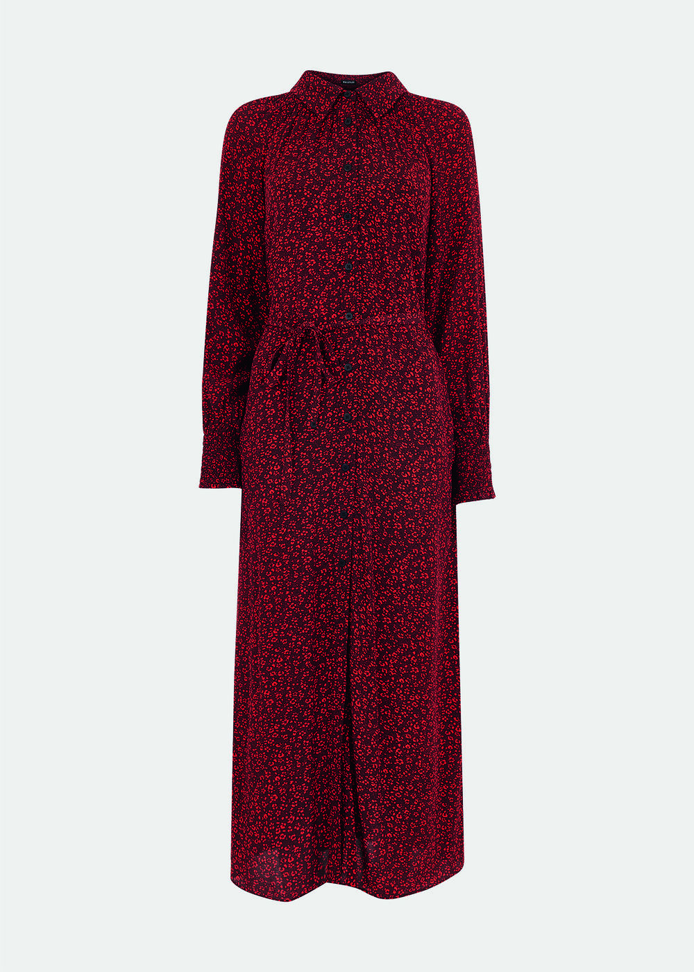 Pansy Dot Shirt Dress