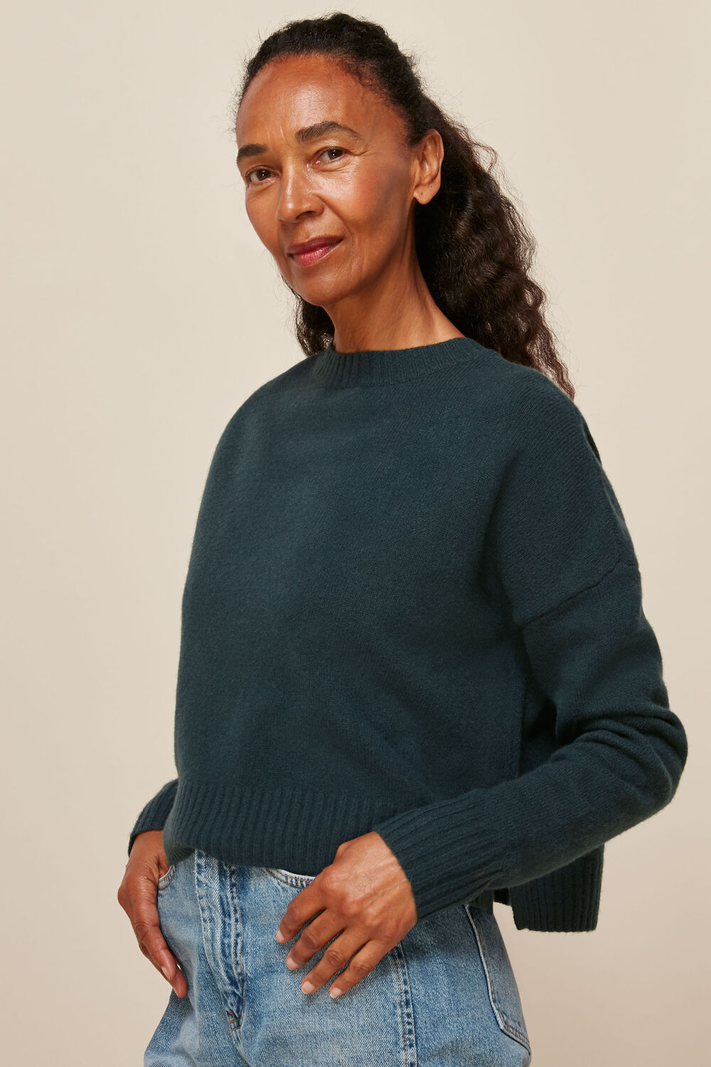 Reversible Merino Mix Cardigan
