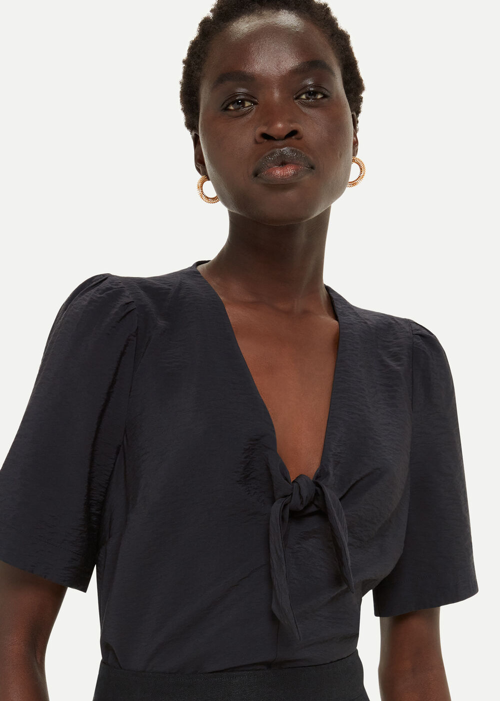 Nicola Bow Front Top