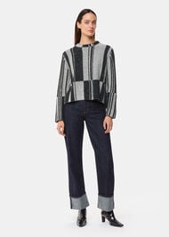 Block Stripe Wool Knit