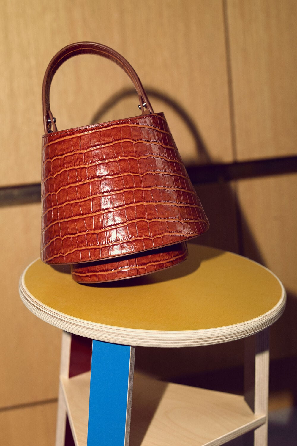 Whistles x Mlouye Lantern Bag Tan