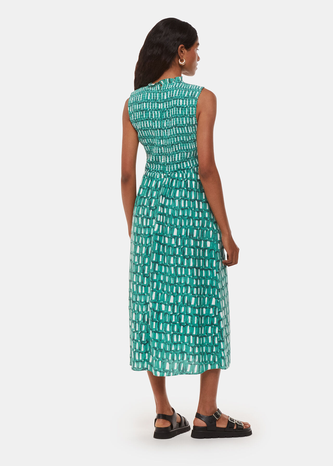 Petite Linked Smudge Heidi Dress