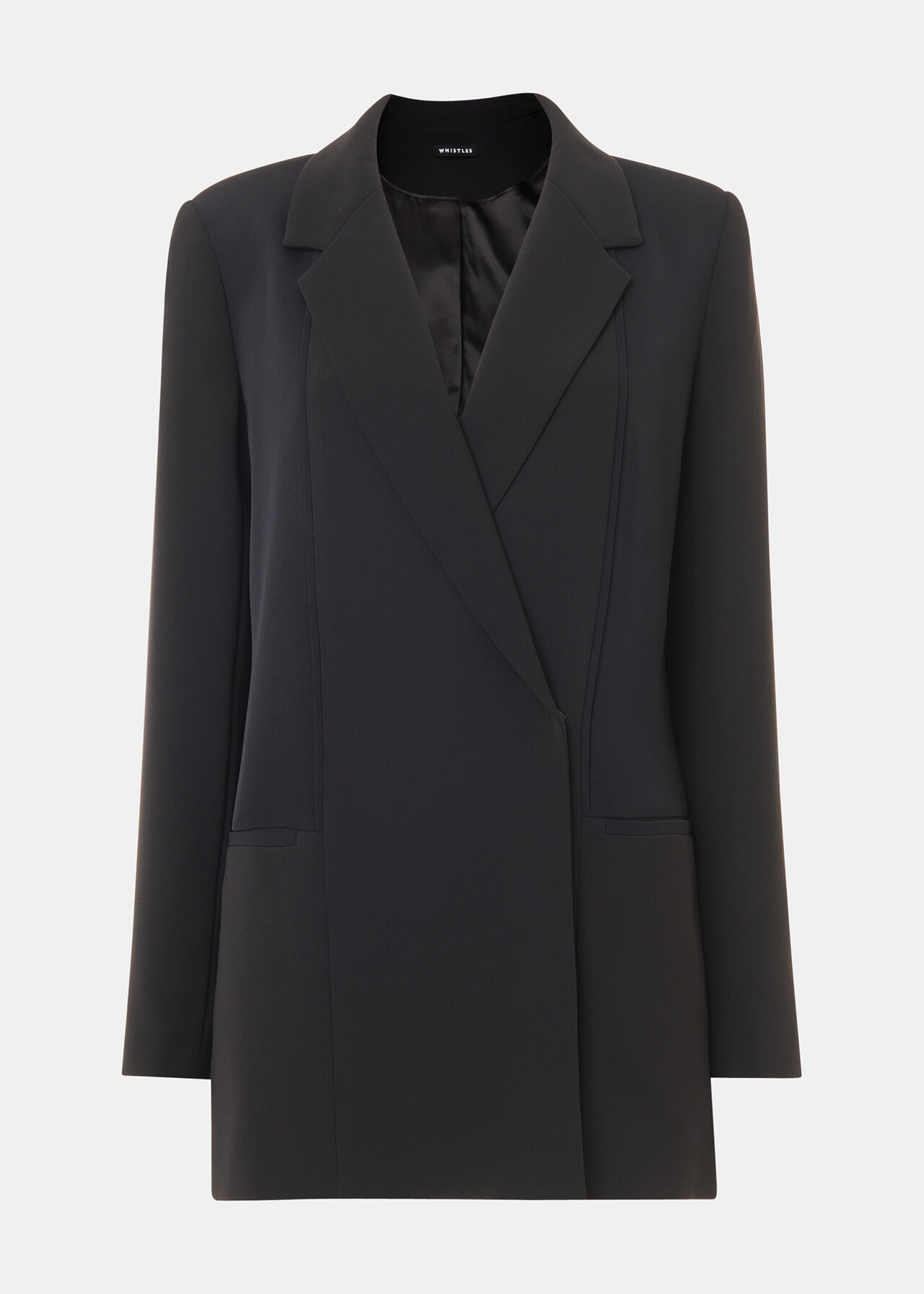 Jade Crepe Tux Blazer