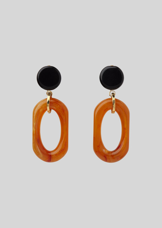 Resin Drop Earring
