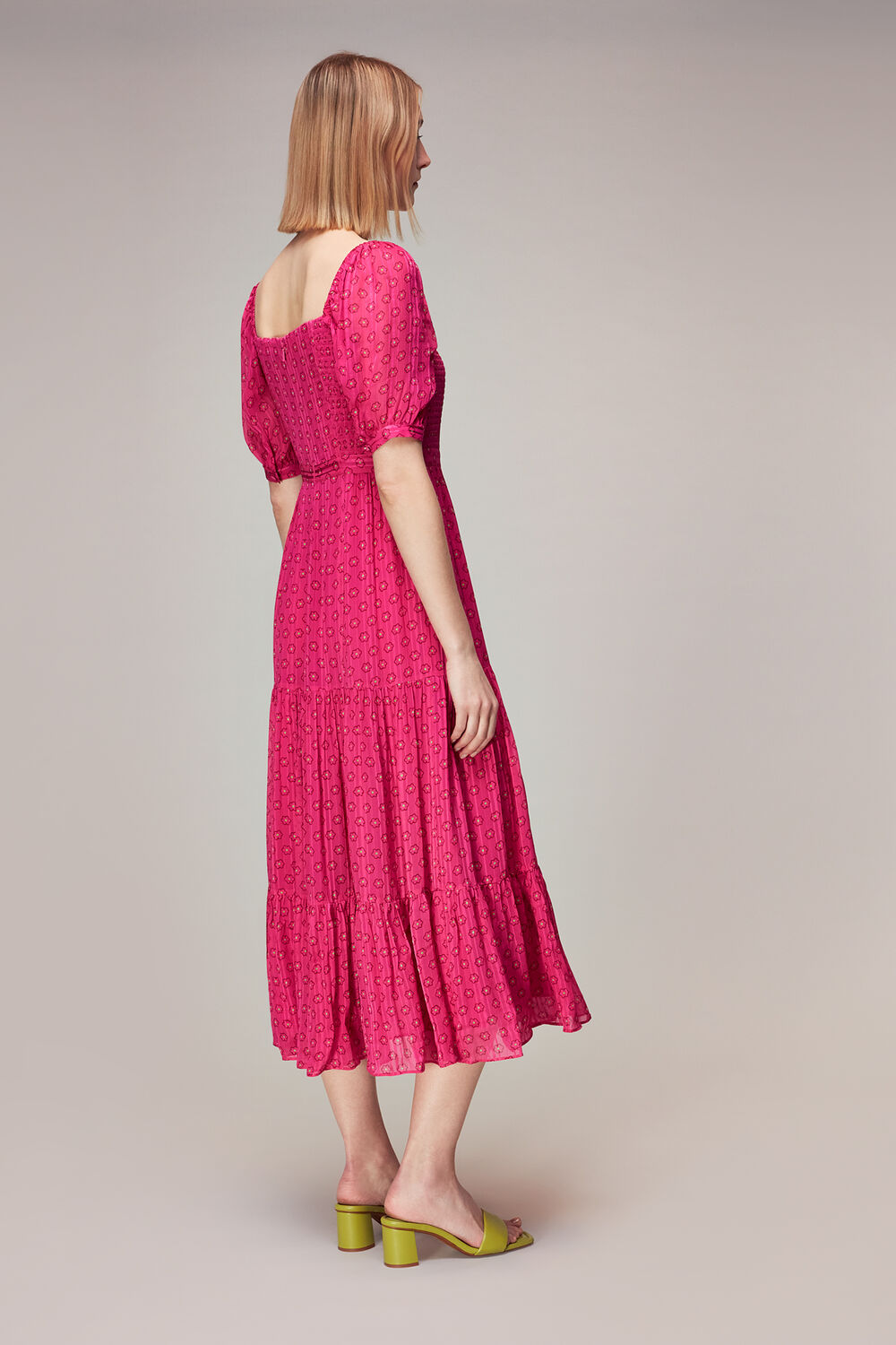 Amie Flower Charm Print Dress
