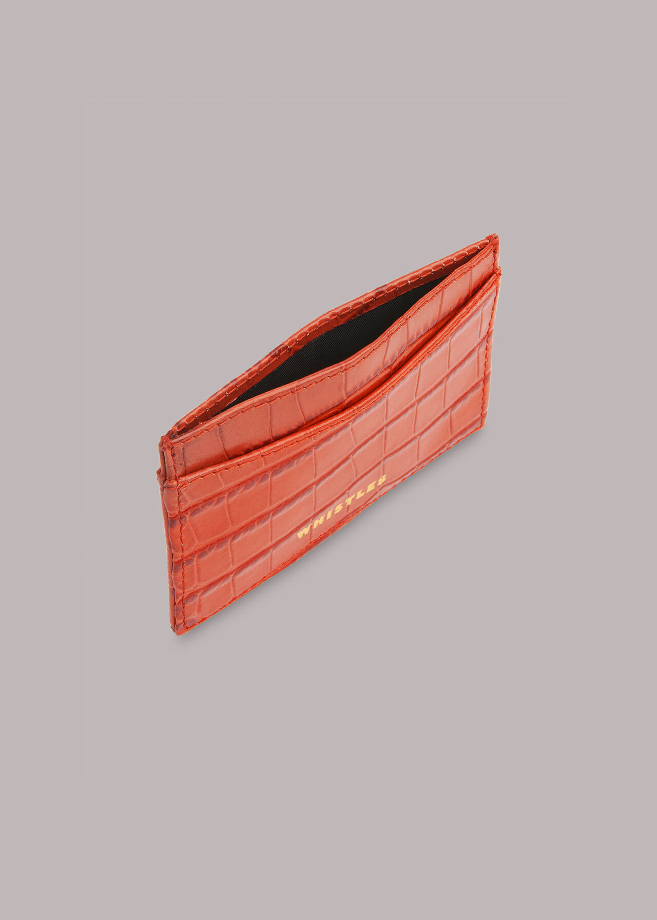 Shiny Croc Card Holder