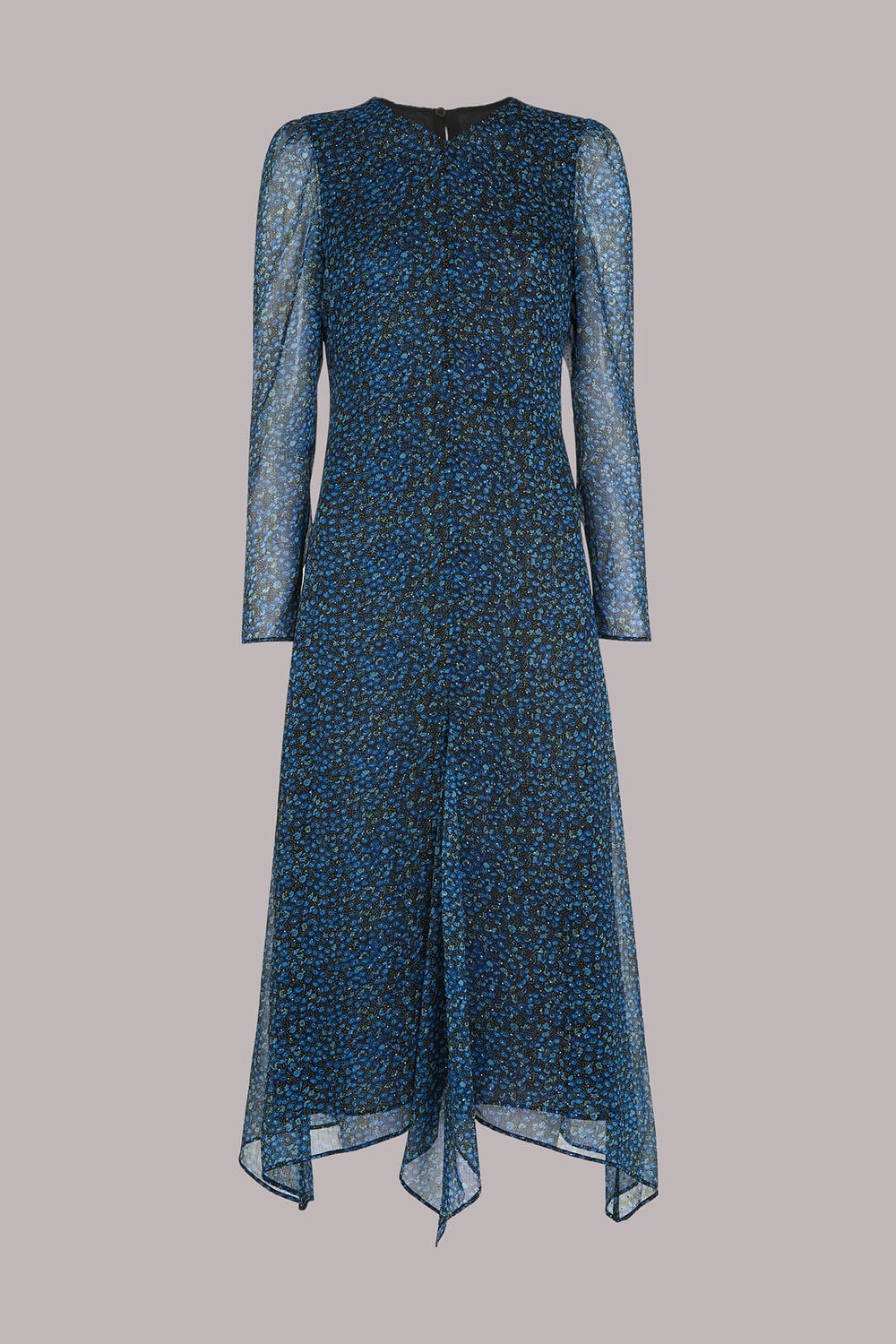 Scattered Bloom Dobby Dress