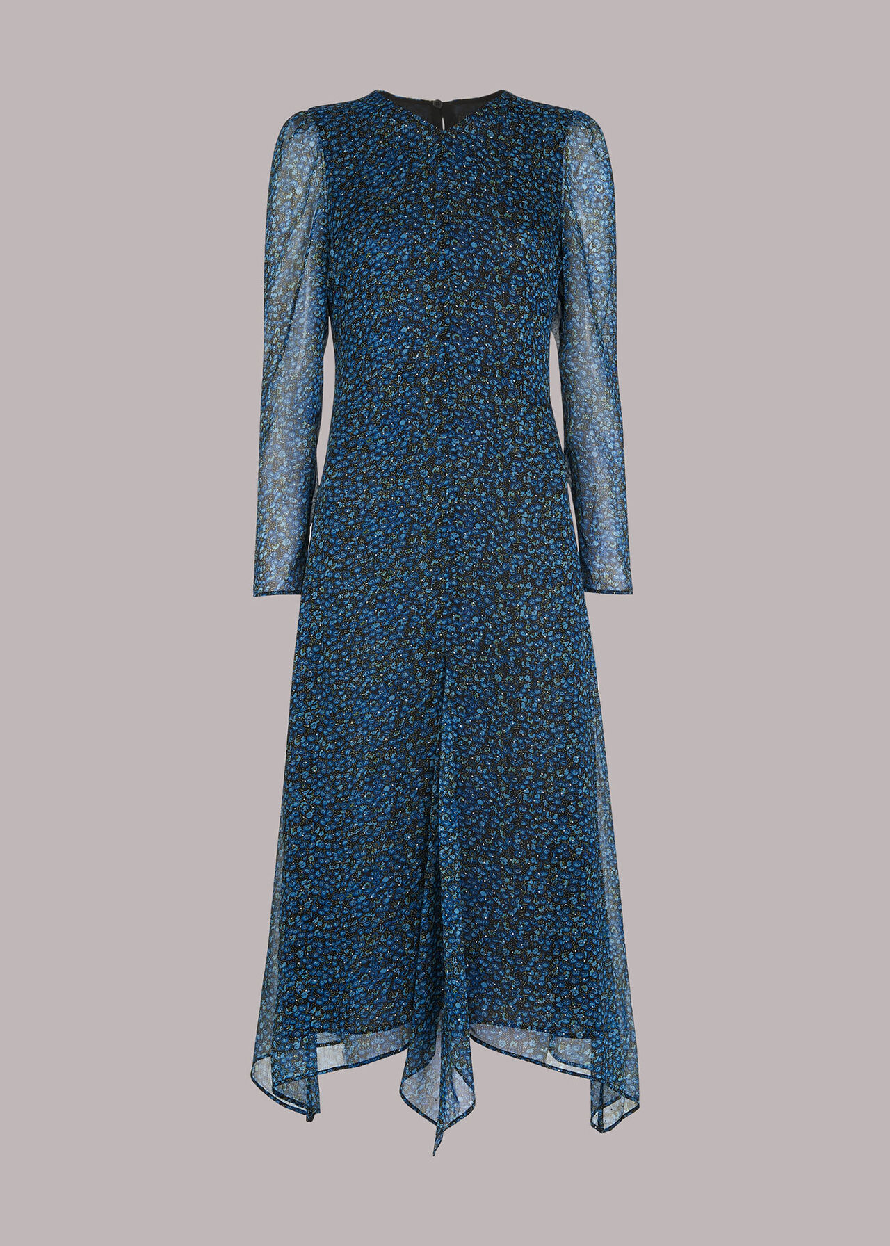 Scattered Bloom Dobby Dress