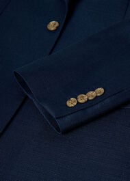 Relaxed Hopsack Blazer