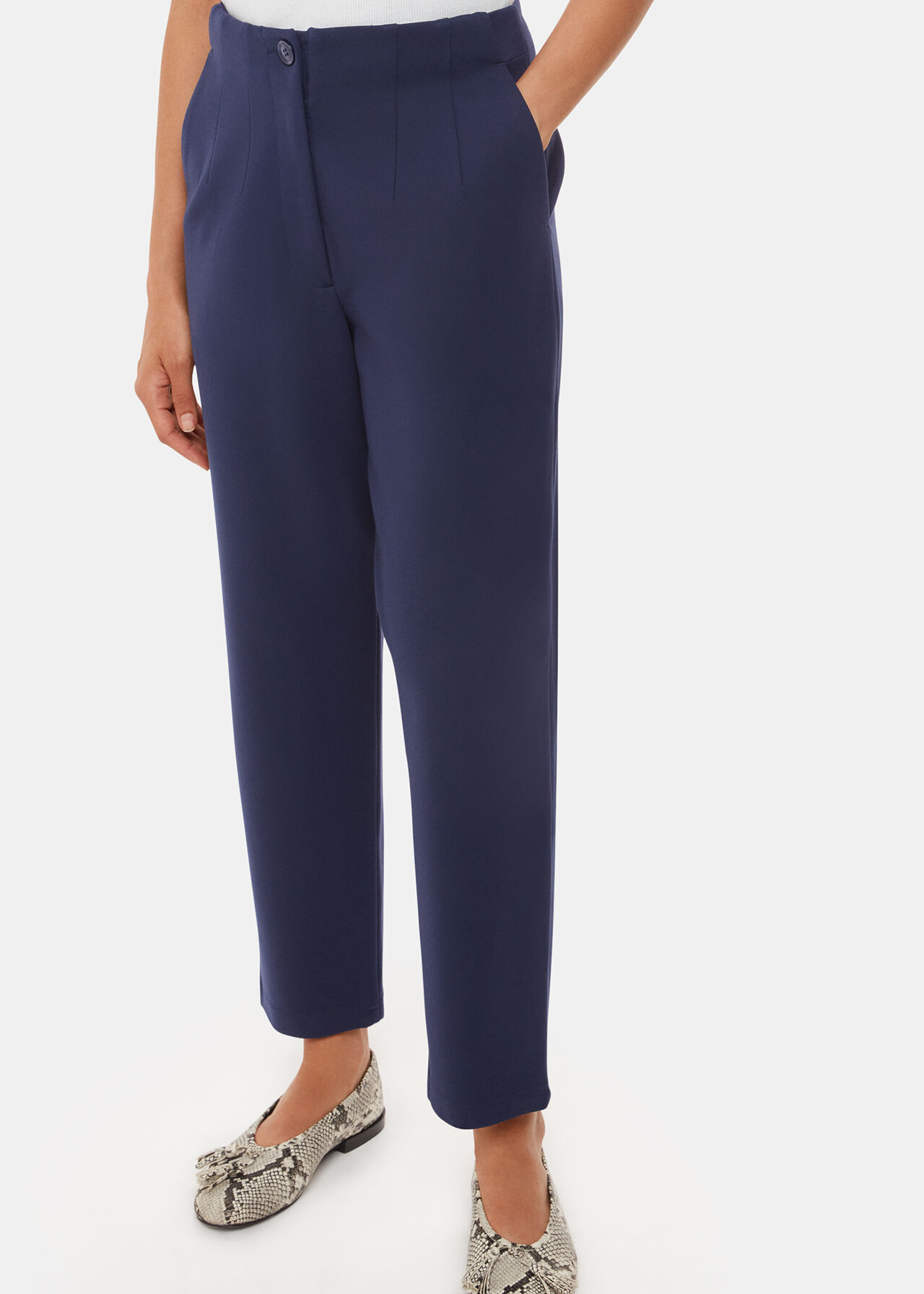 Lila Ponte Trouser