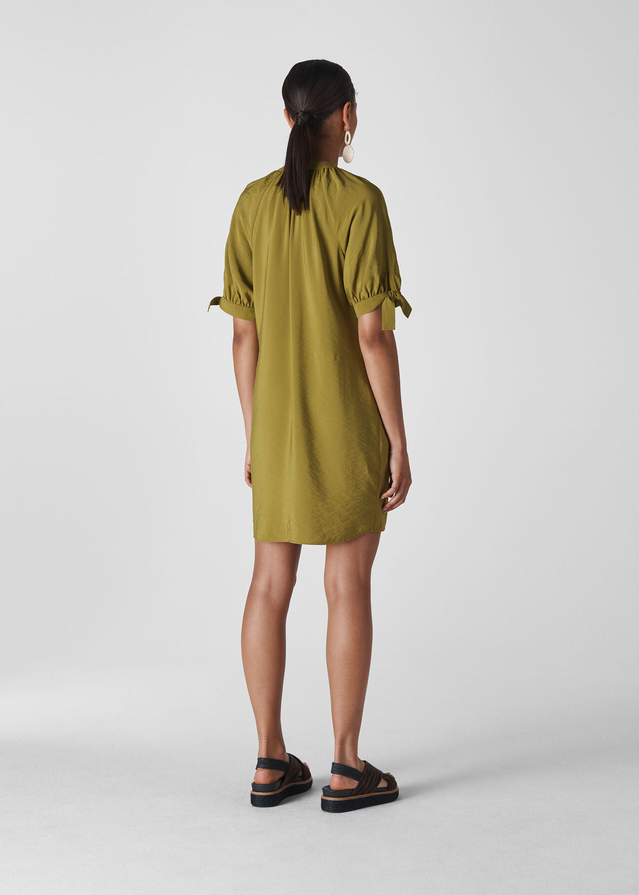 Celestine Dress Olive