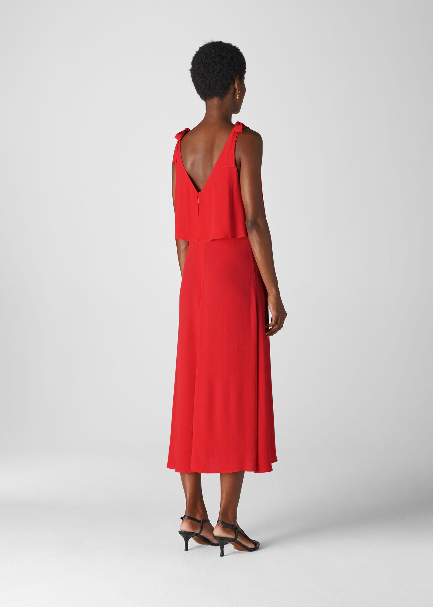 Red Romina Dress WHISTLES