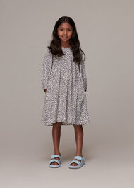 Dashed Leopard Wren Dress
