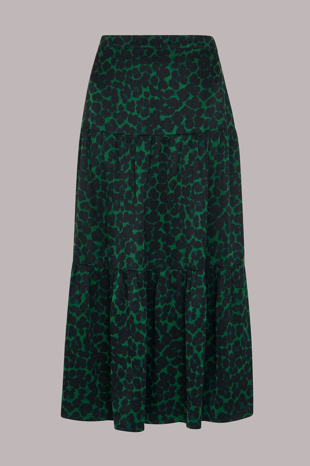 Smudge Animal Tiered Skirt
