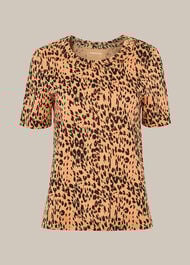 Safari Print Rosa Tshirt