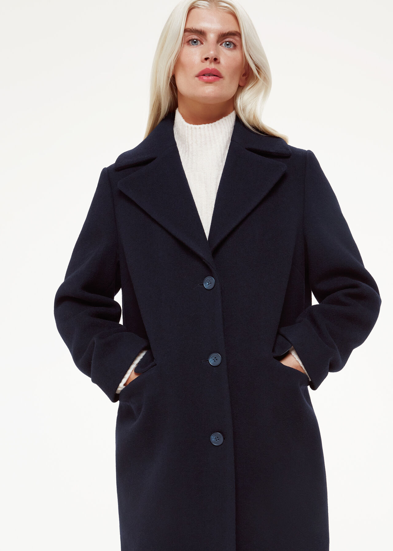 Petite Amalia Longline Coat