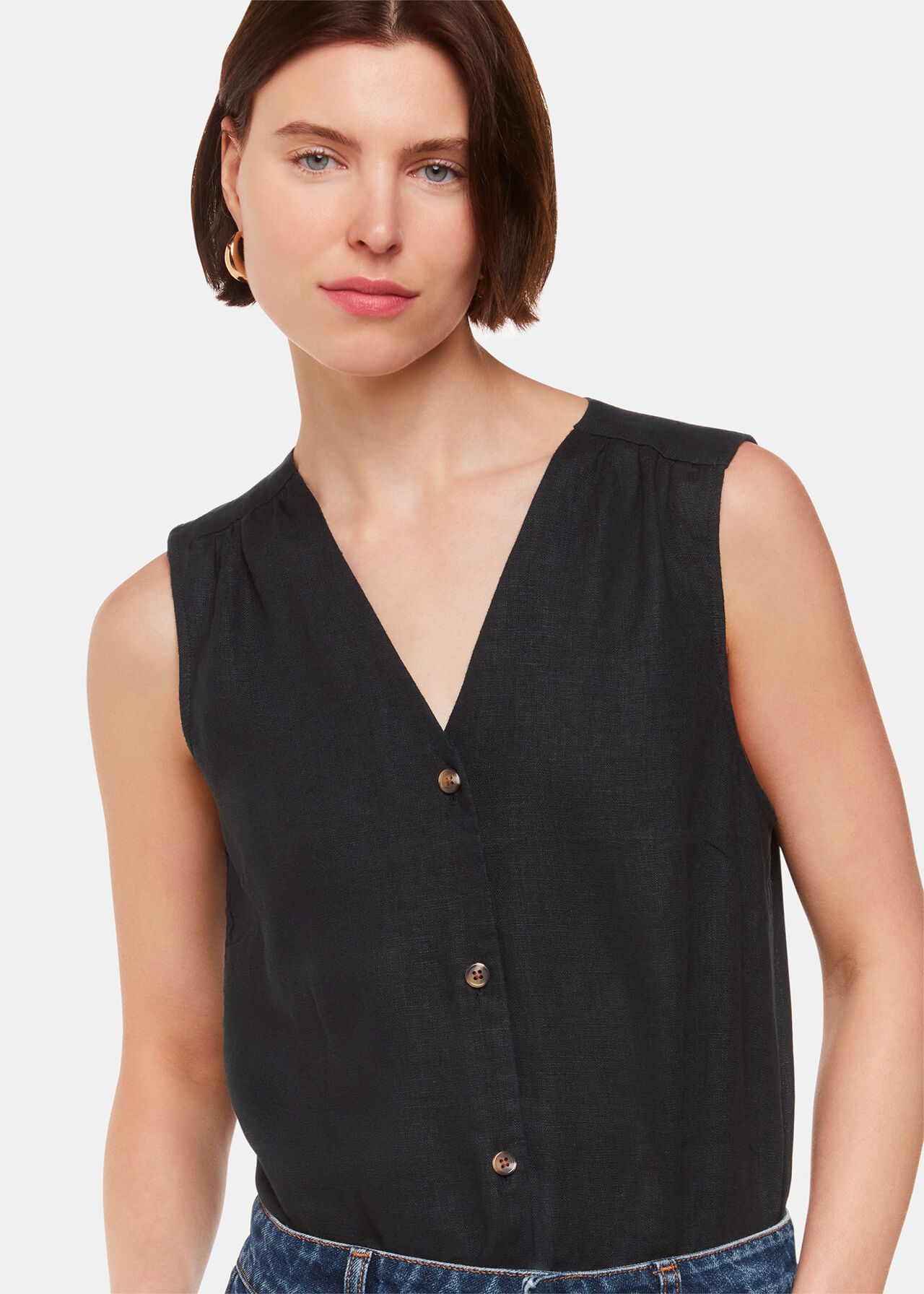 Laura Linen Tank