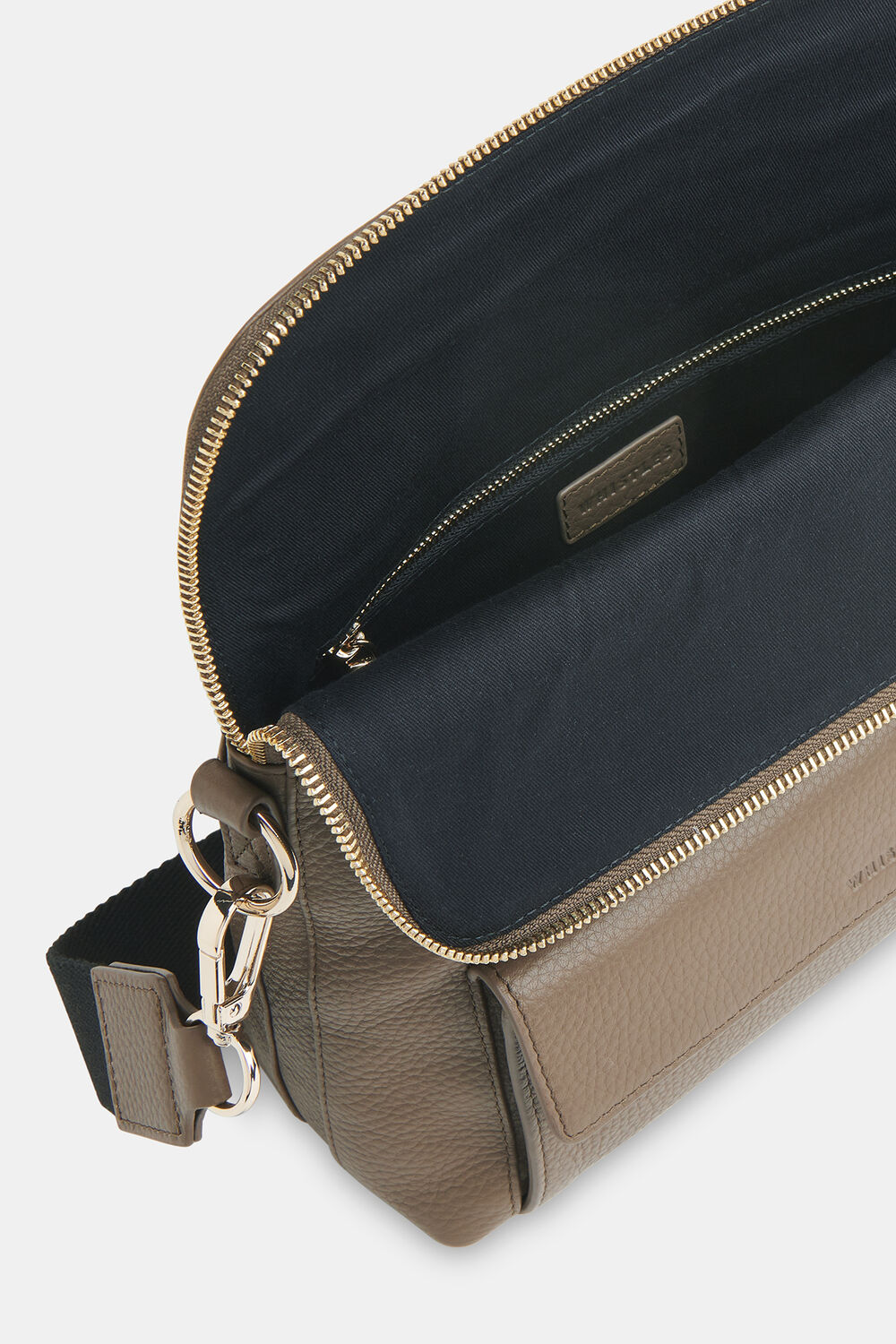 Khaki Vida Crossbody Bag