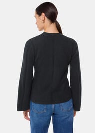 Wide Sleeve Detail Cardigan