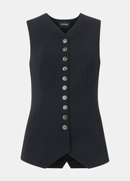 Cora Crepe Waistcoat