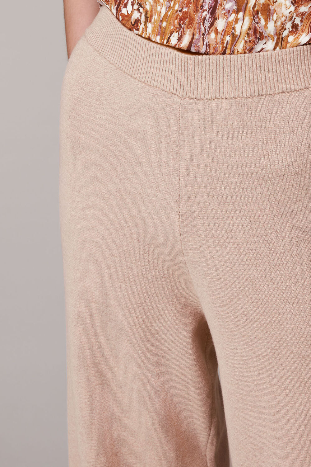 Knitted Wide Trousers