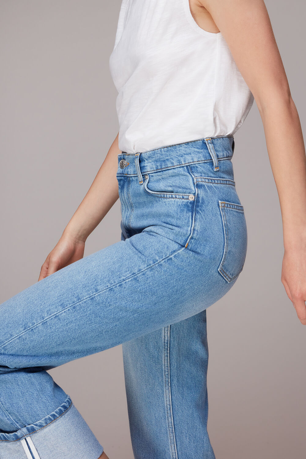 Authentic Alba Turn Up Jean