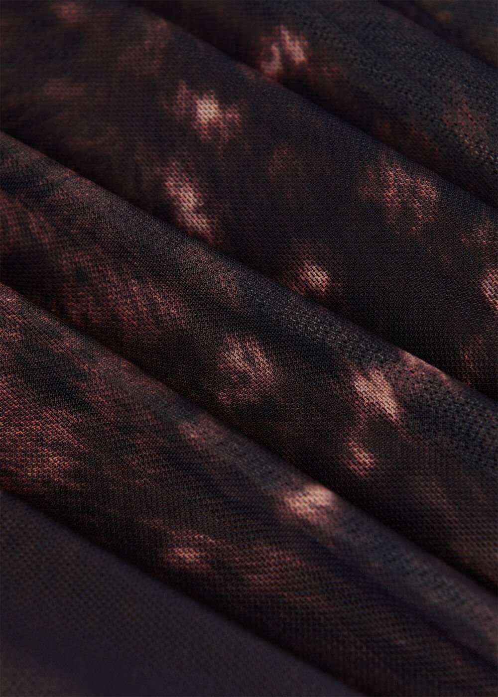 Petite Spotted Animal Mesh Dress