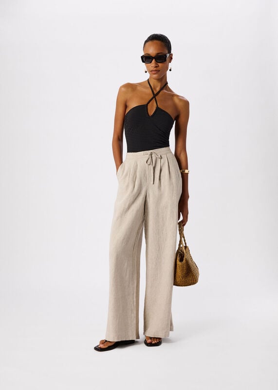 Black Textured Gingham Swimsuit