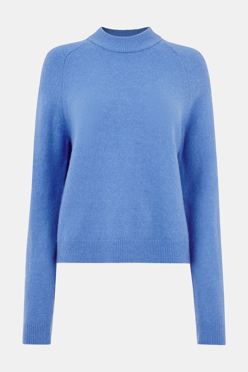 Wool Textured Crew Neck Knit