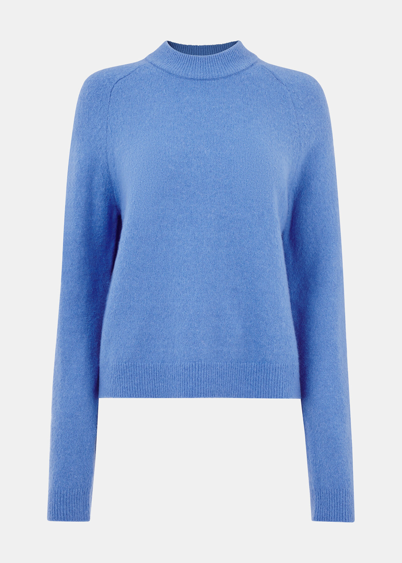 Wool Textured Crew Neck Knit