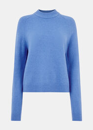 Wool Textured Crew Neck Knit