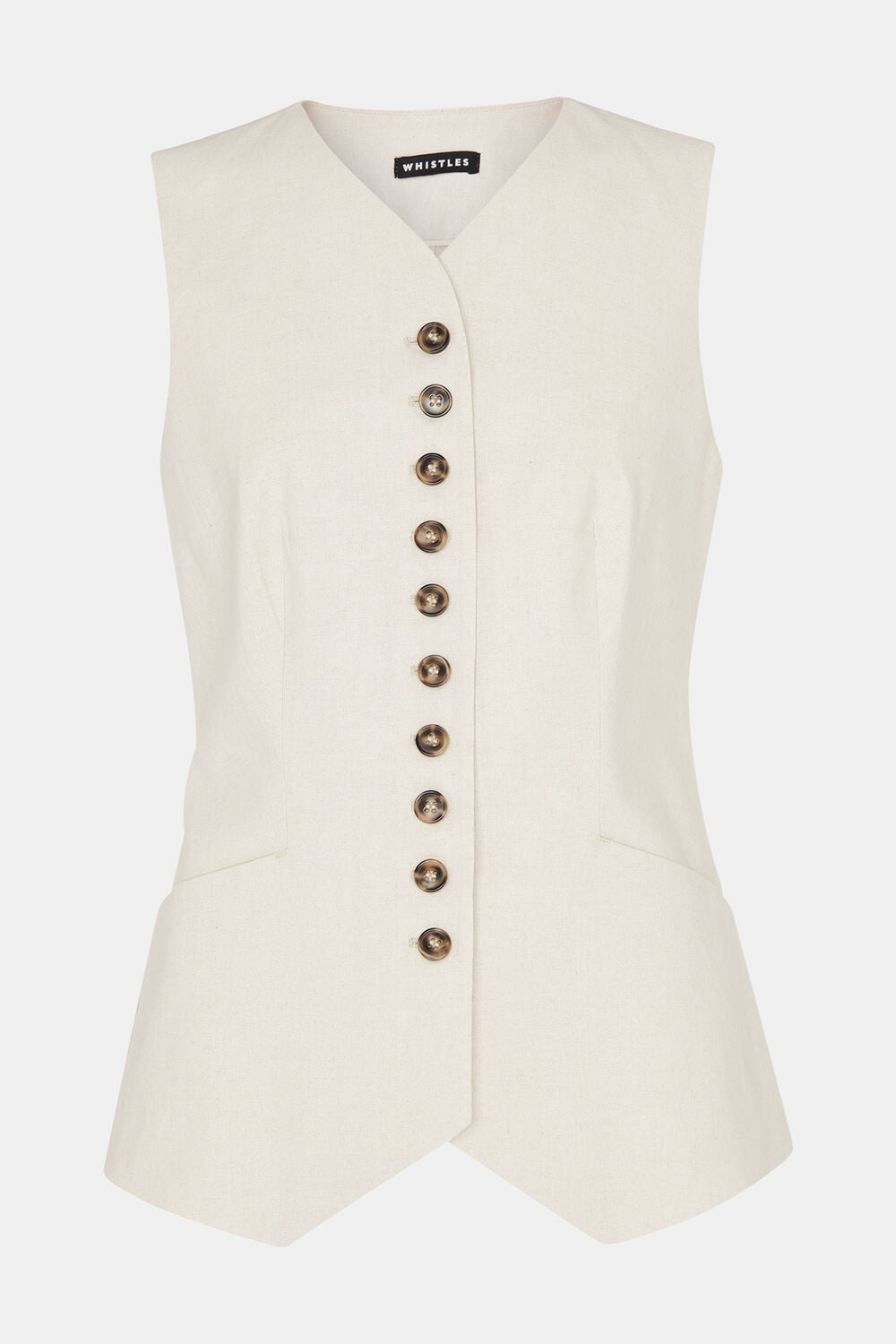 Lindsey Linen Blend Waistcoat