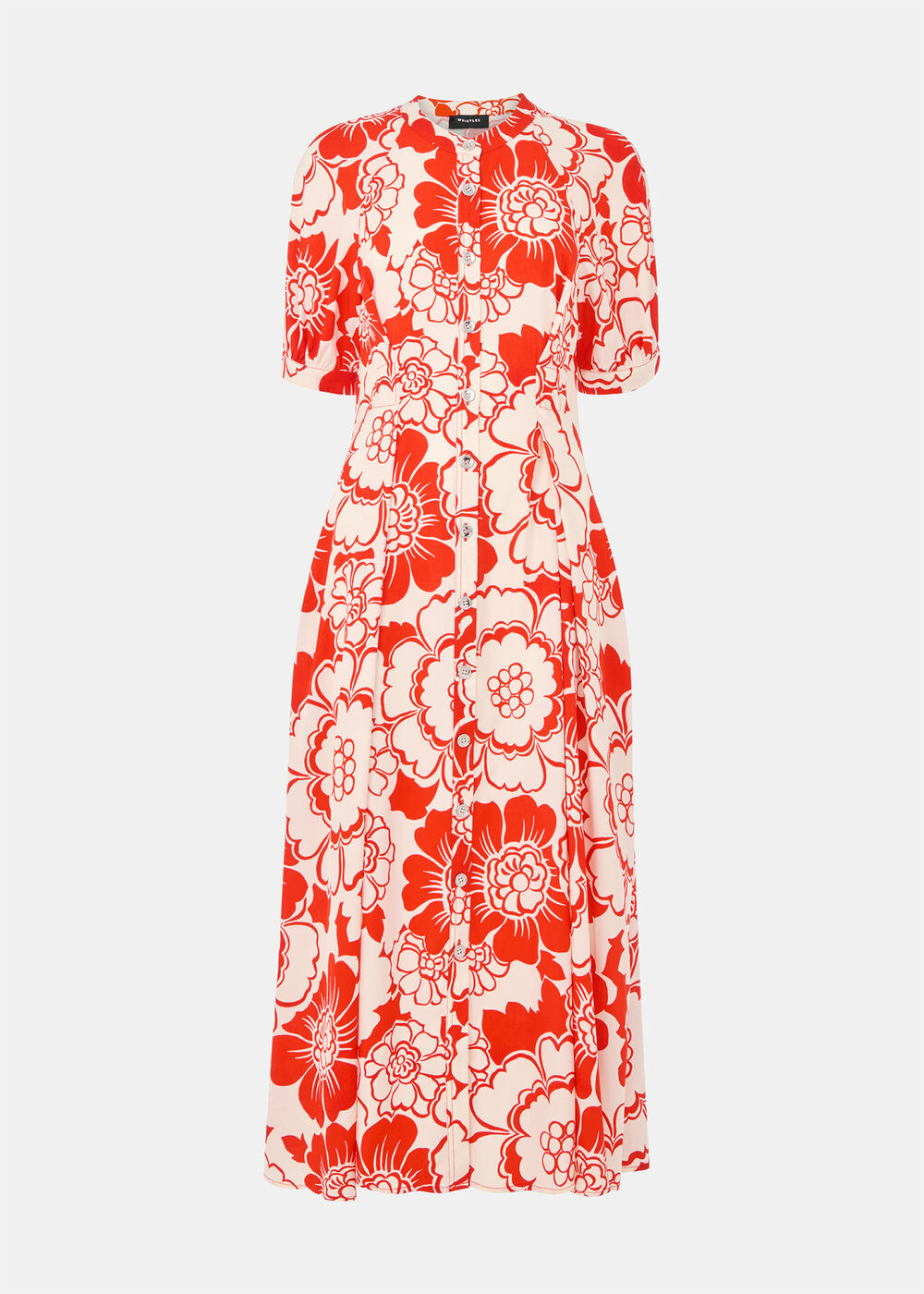 Petite Bloom Floral Midi Dress