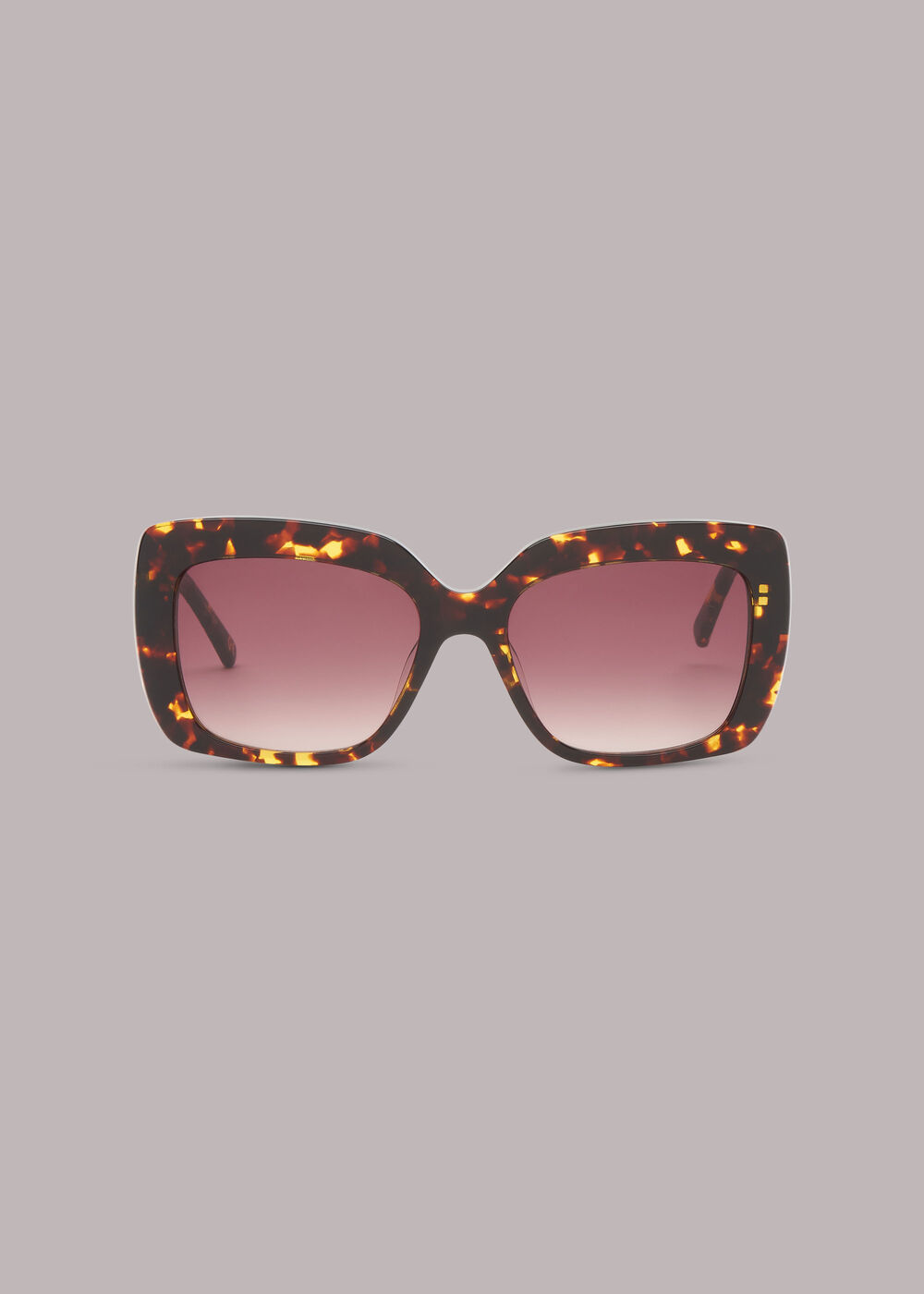 Ashlie Square Tort Sunglasses