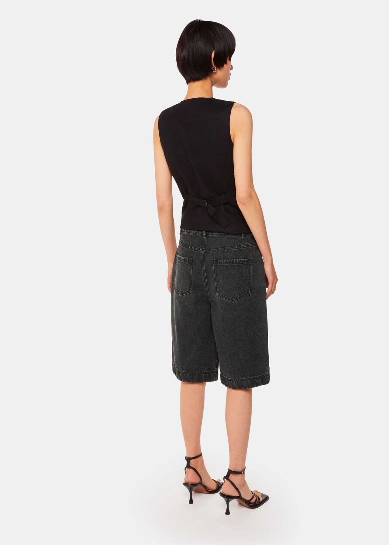 Raya Longline Denim Short