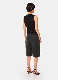 Raya Longline Denim Short