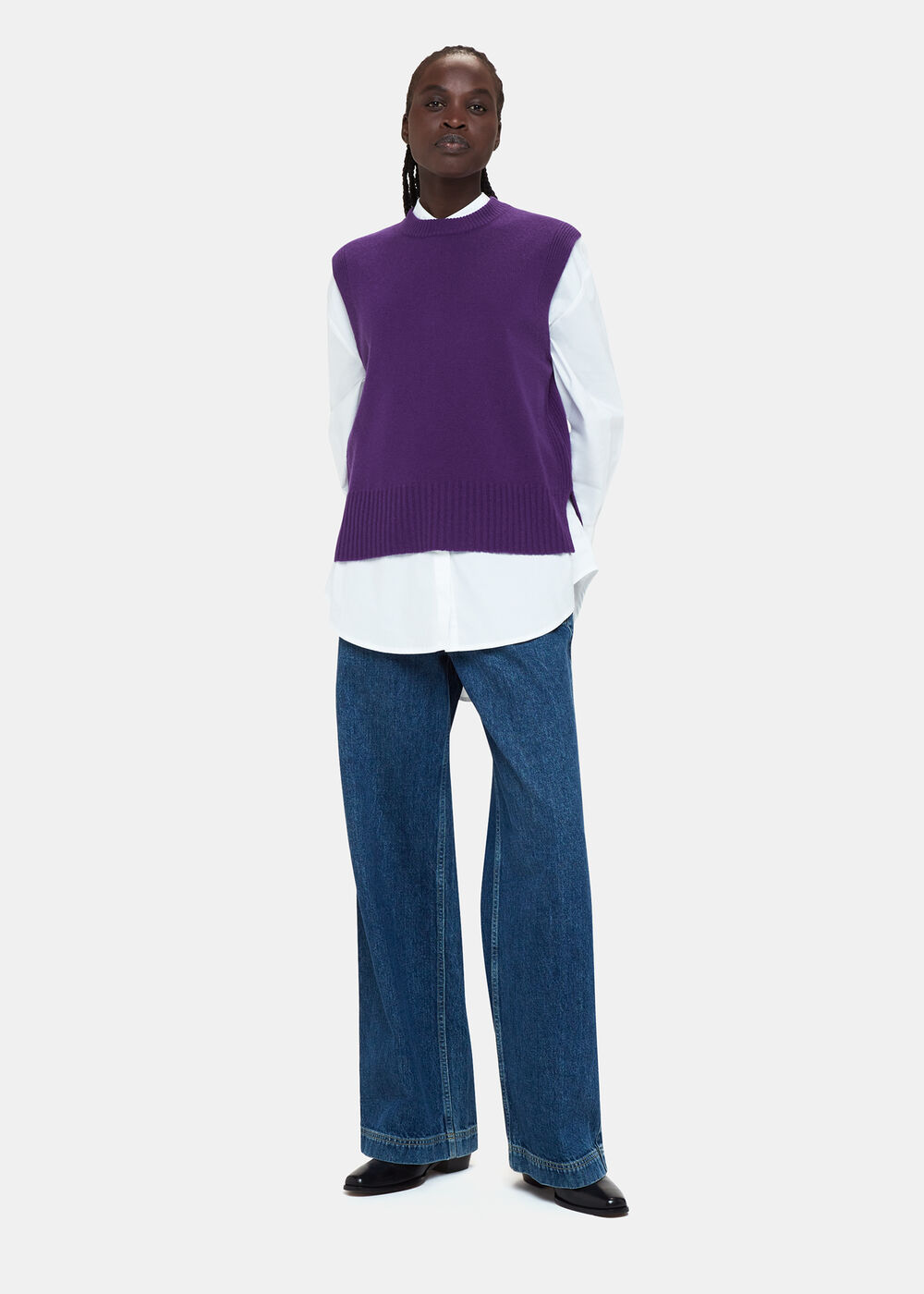 Wool Sleeveless Tank