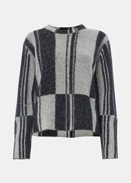 Block Stripe Wool Knit