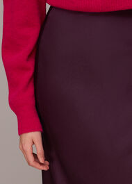 Satin Bias Cut Skirt