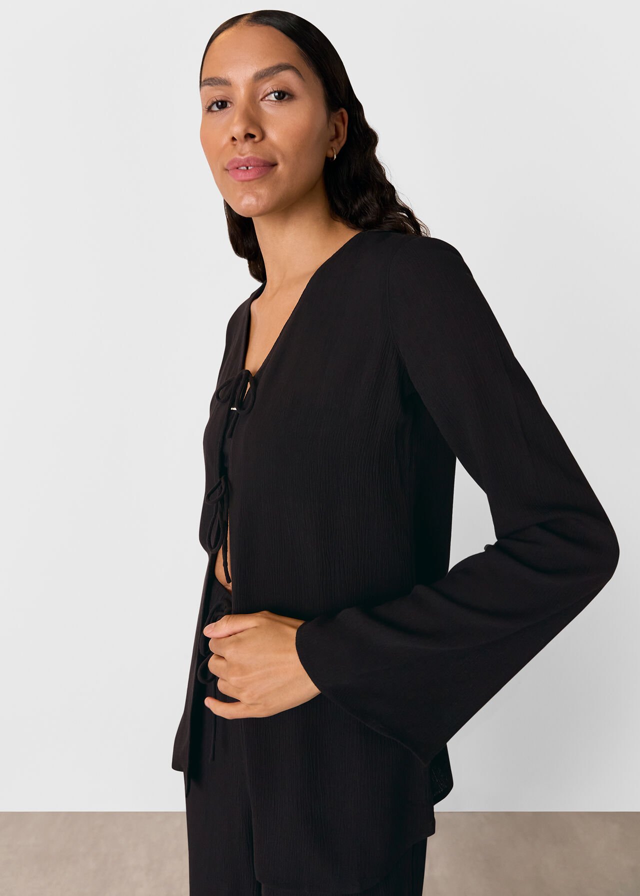Beach Tie Front Top