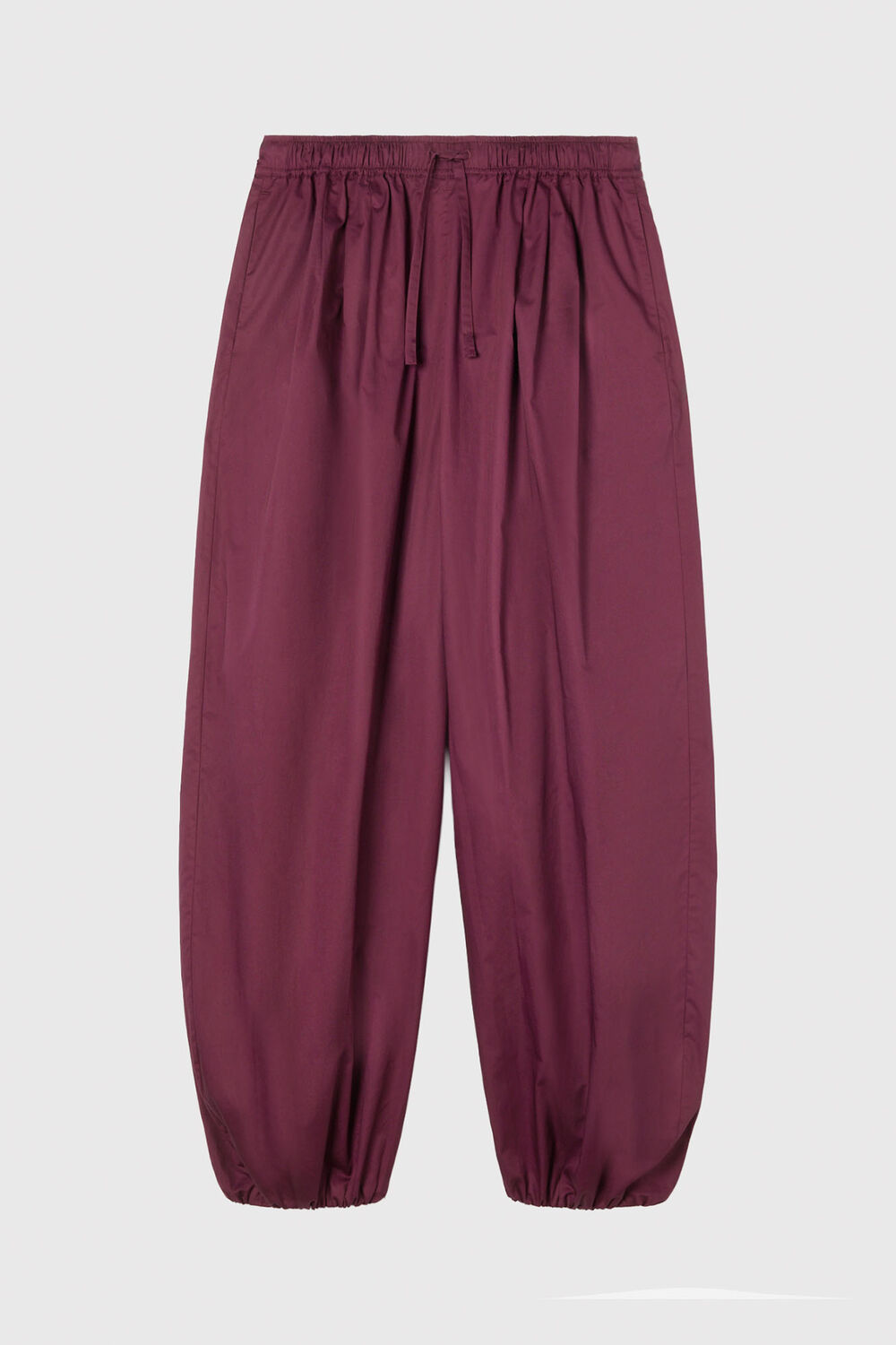 Fig Cotton Balloon Trouser