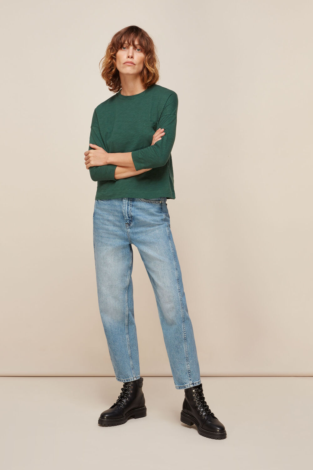 Cotton Pocket Top