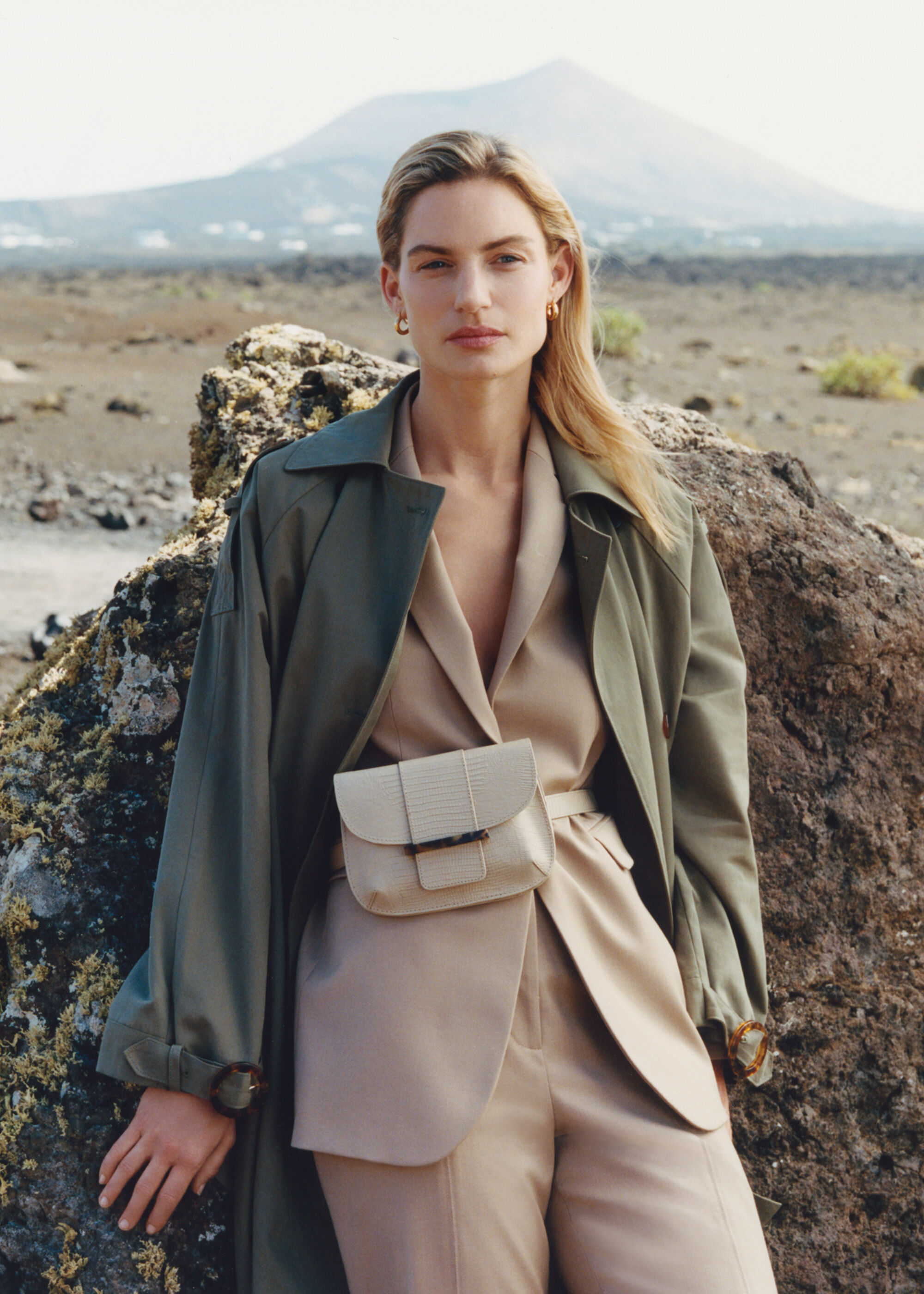 Whistles imra balloon sleeve trench on sale