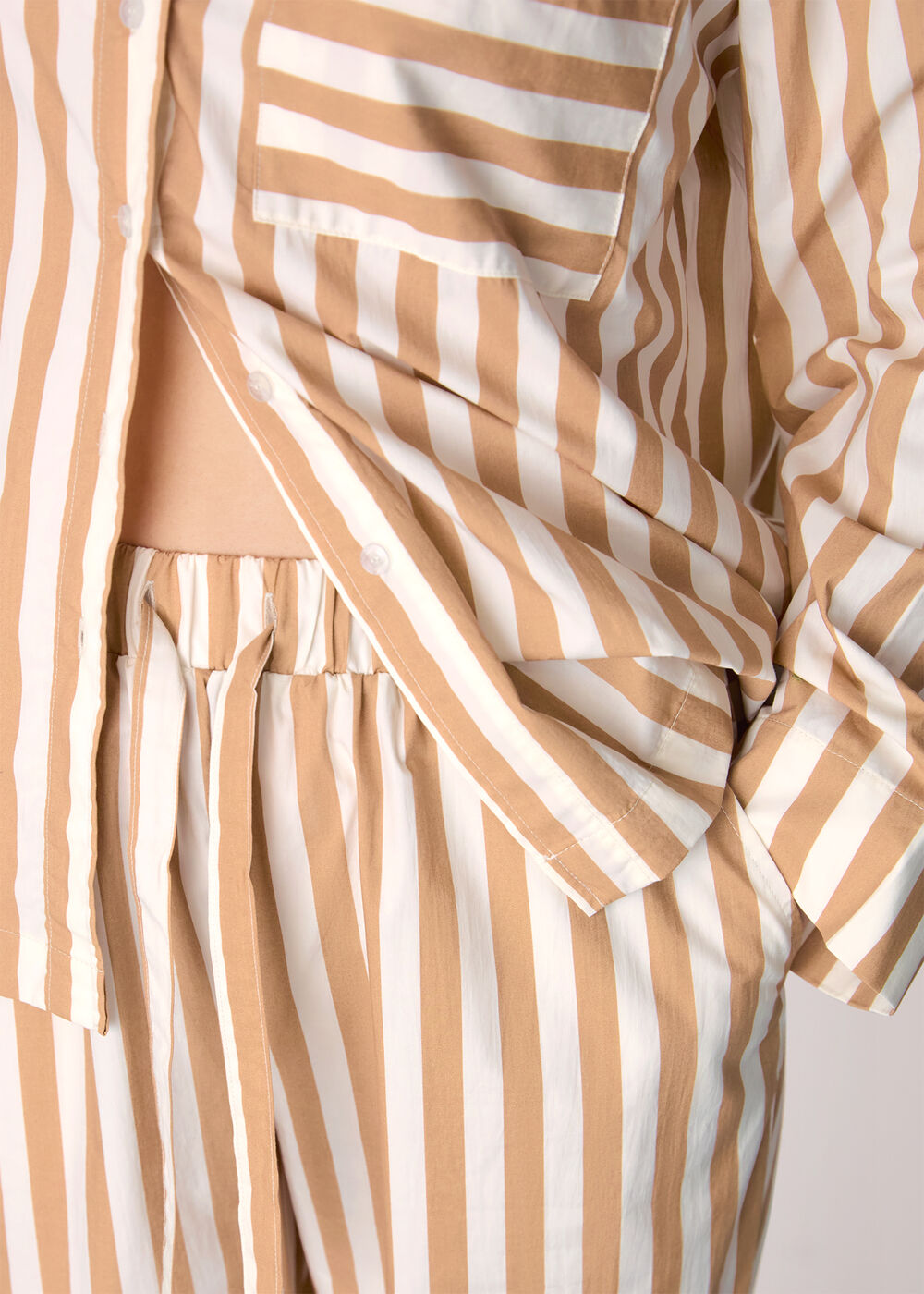 Cotton Stripe Pyjama Bottom