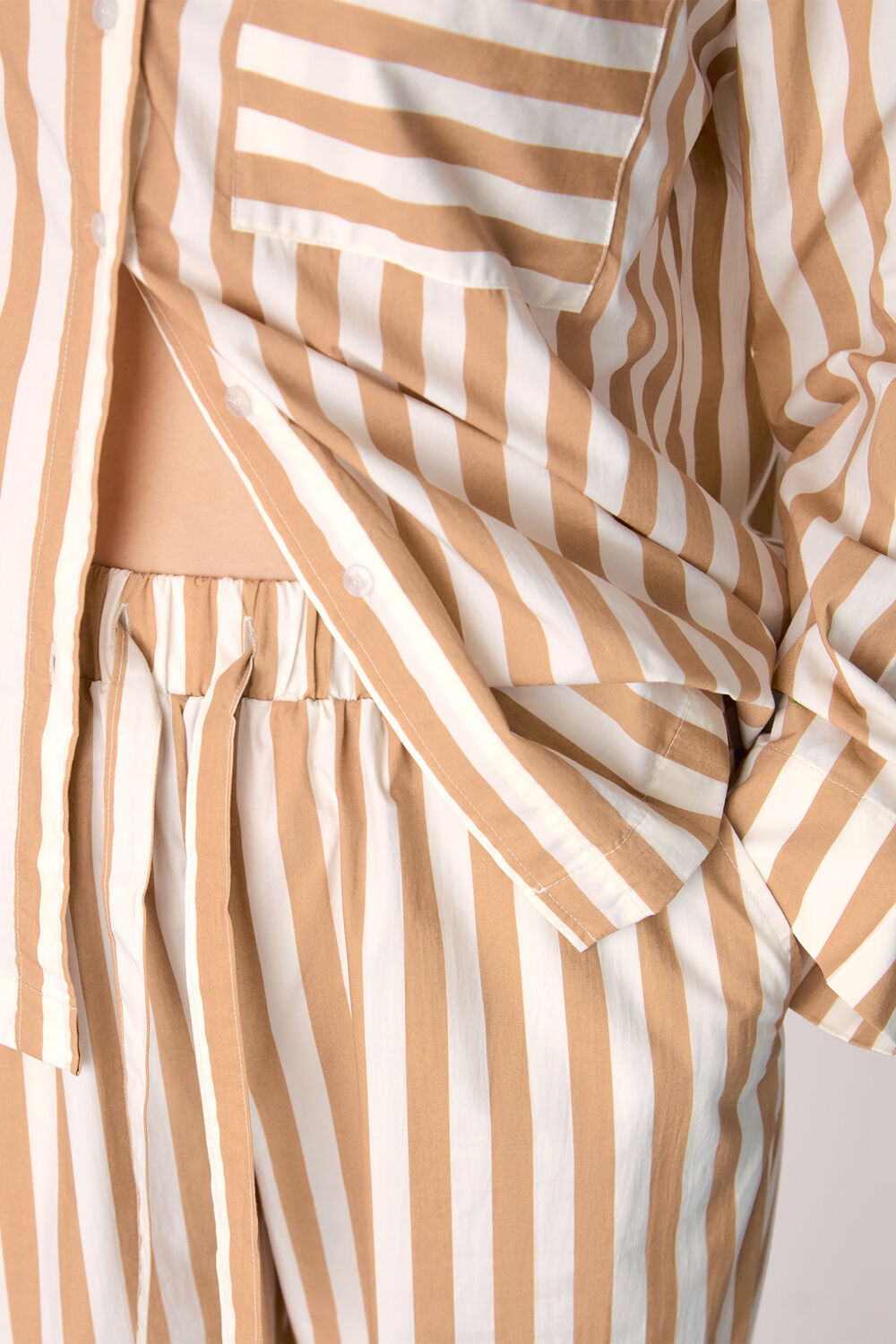 Cotton Stripe Pyjama Bottom