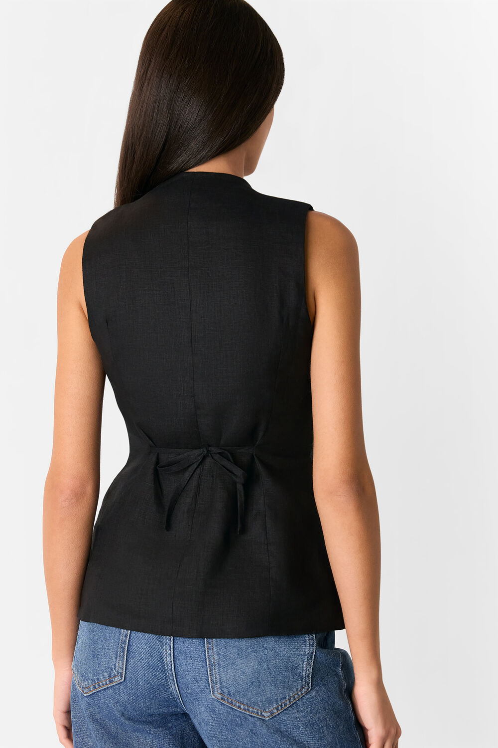 Molly Linen Waistcoat