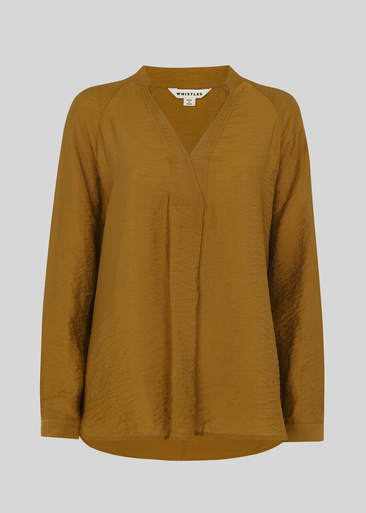 Dylan Long Sleeve Blouse Olive