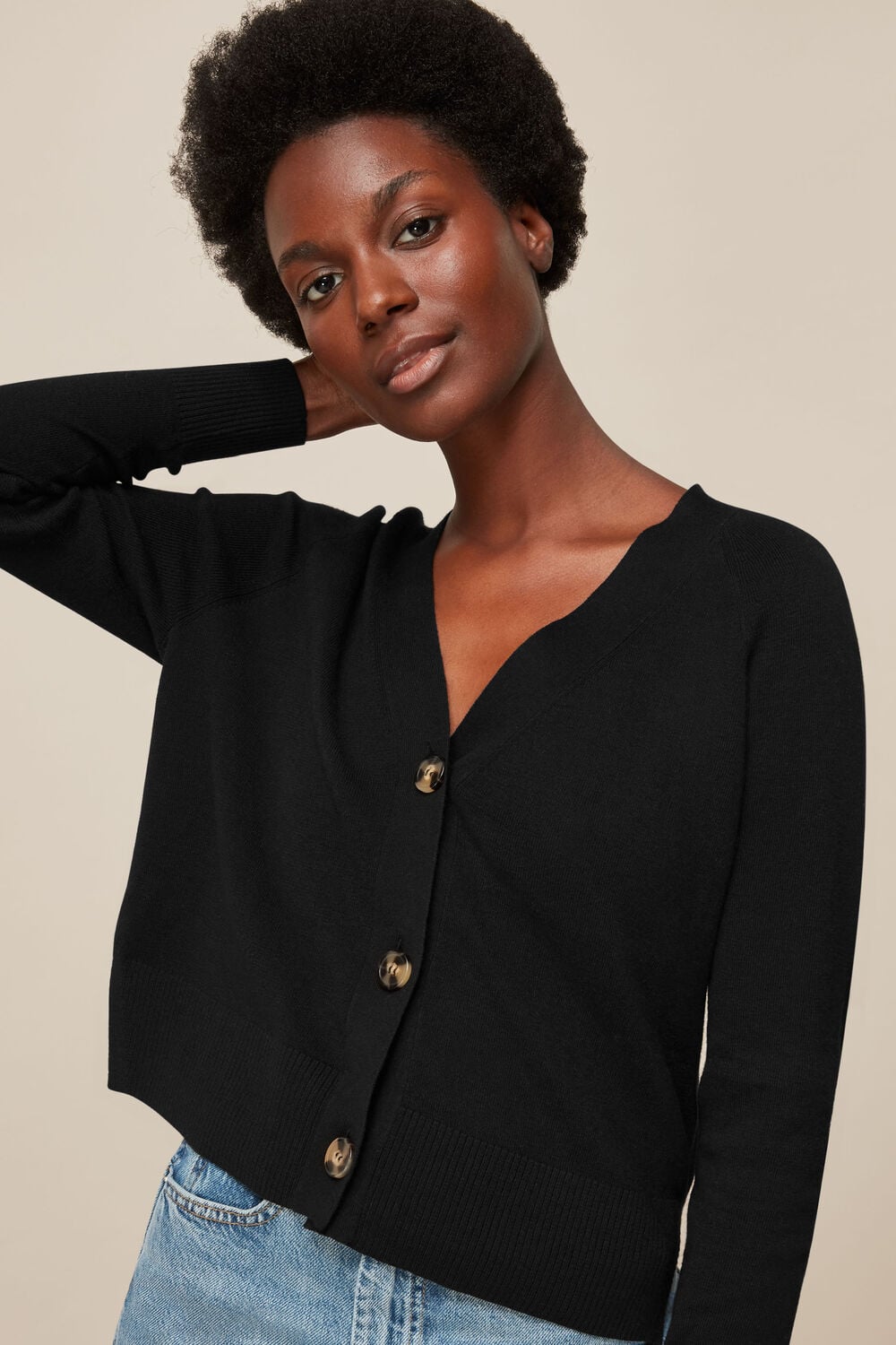 Button Front Cardigan